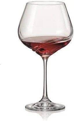 Bohemia Crystal Poháre na červené víno Turbulence 40774/570ml (set po