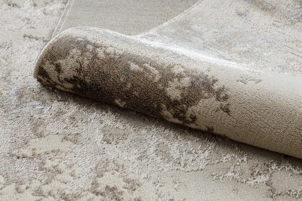 Koberec BLISS Z194AZ148 tmavo béžový / béžový - Abstrakcia