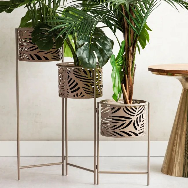 Stojan na kvety FLOERO béžový 876030