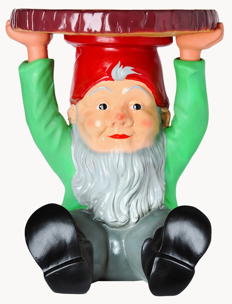 Okrúhly záhradný pomocný stolík Attila