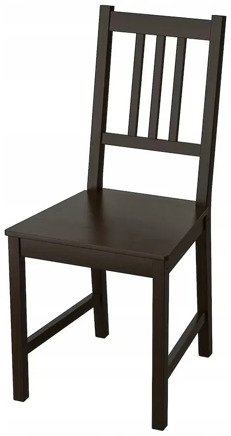 IKEA STEFAN Stolička hnedo-čierna
