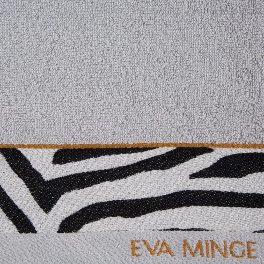 BAVLNENÝ UTERÁK EVA MINGE22 SADA 6 KS 30X50 CM STRIEBORNÁ