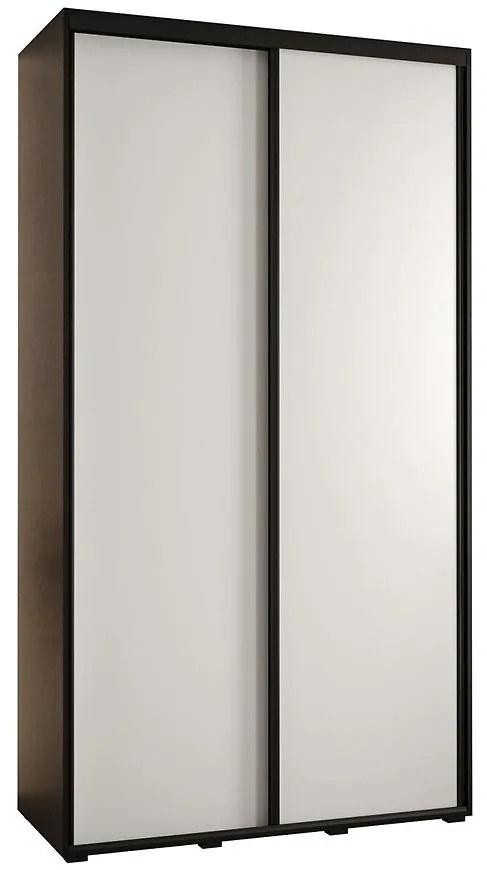 Skriňa 45 Canaris 1 130 čierna/biela/čierna