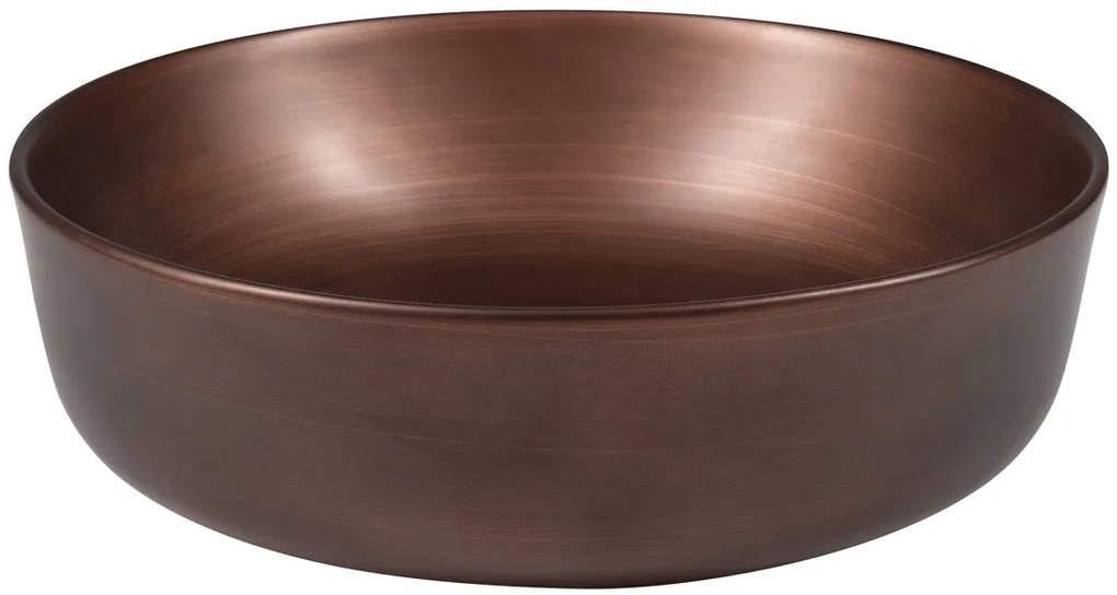 Sapho Sapho, PRIORI keramické umývadlo na dosku, priemer 41,5cm, medená, PI040