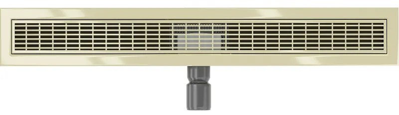 Mexen Flat M33 nerezový sprchový žľab 70 cm, zlatá, 1533070-15