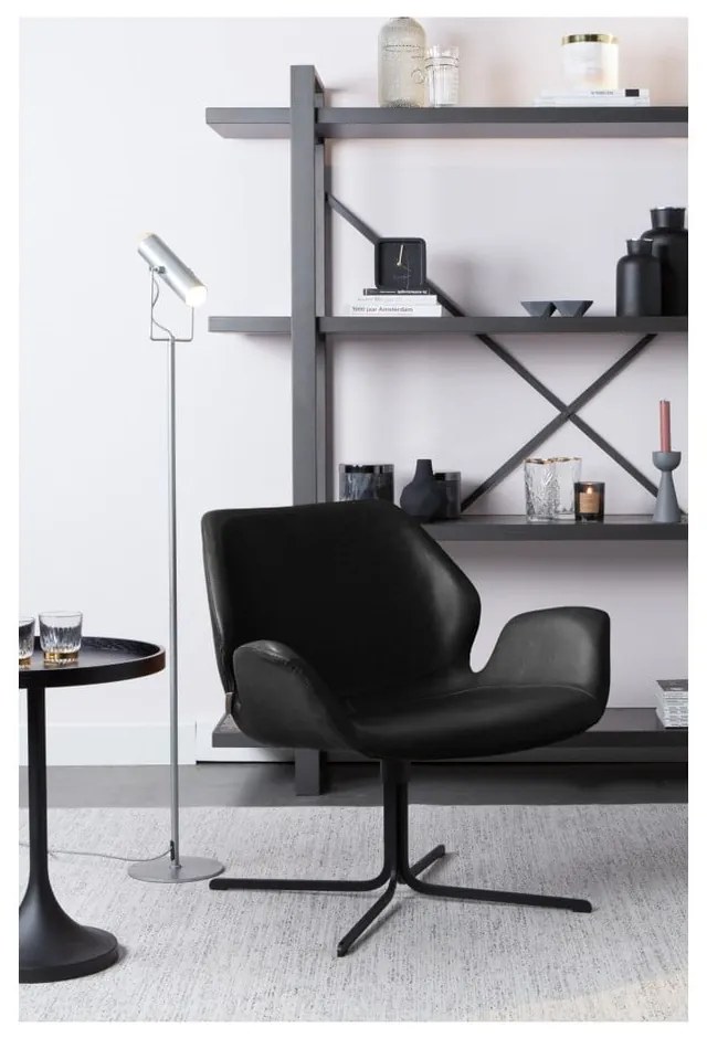 Čierna stolička Zuiver Nikki