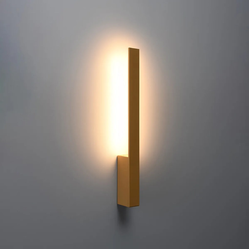 Nástenné LED svietidlo Lahti s, 1x LED 8-10w, 3000k, g