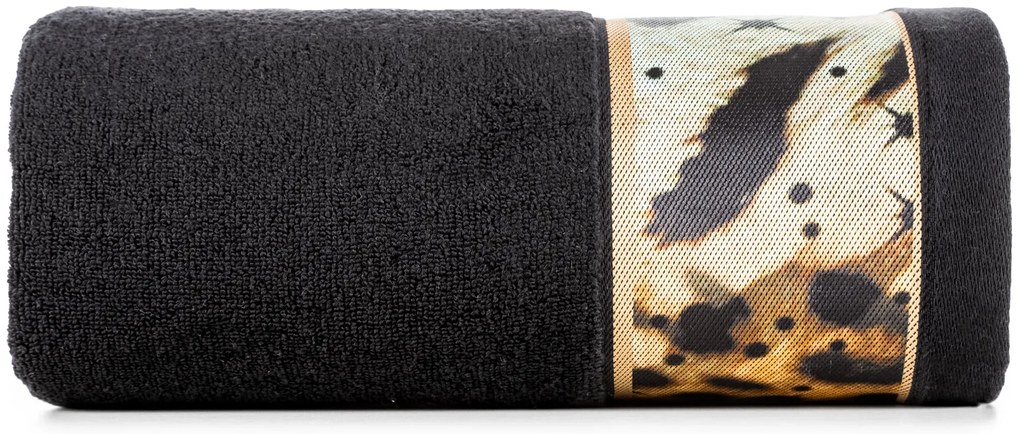 FROTÉ UTERÁK EVA MINGE15 50X90 CM ČIERNA