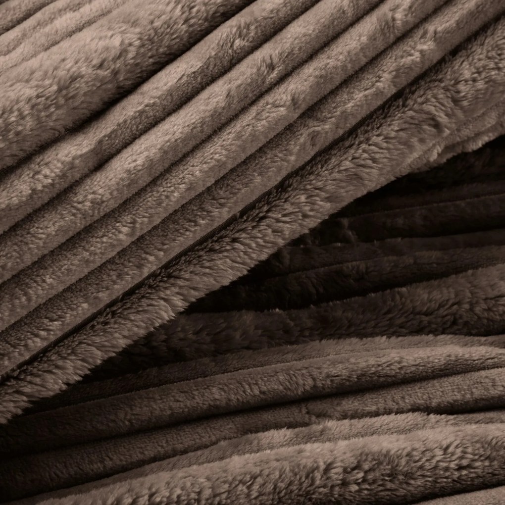 FLANELOVÁ DEKA NINA 150X200 CM BÉŽOVÁ