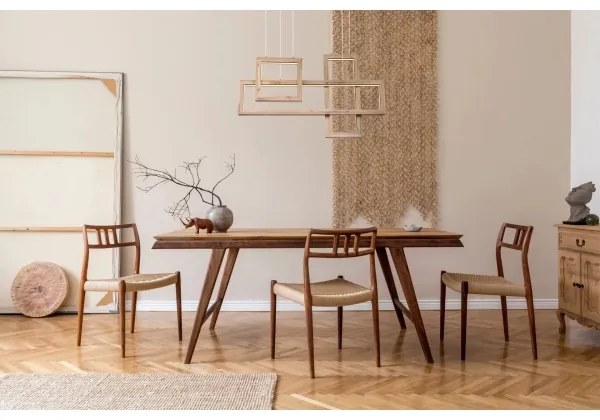 Globo 67287H1 - LED luster na lanku MANDERA LED/40W/230V hnedá