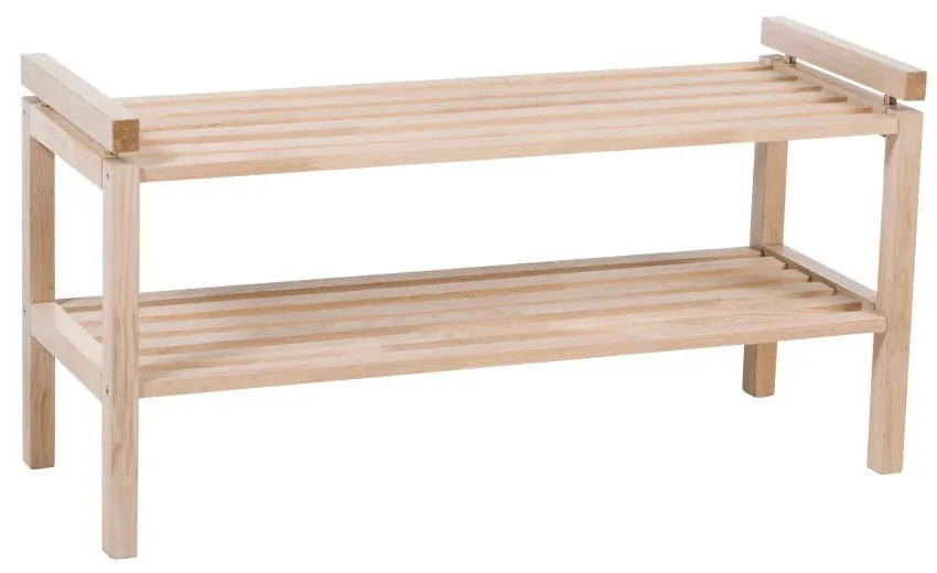 Skrinka na topánky z dubového dreva v prírodnej farbe Confetti – Rowico