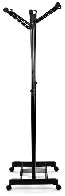Autronic BONTEC Stojan na šaty, kov, čierna, 84521 BK Farba: Čierna