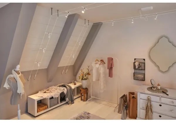 Paulmann 94458 - SADA 5xGU5,3/10W Bodové svietidlo SALT 230V biela