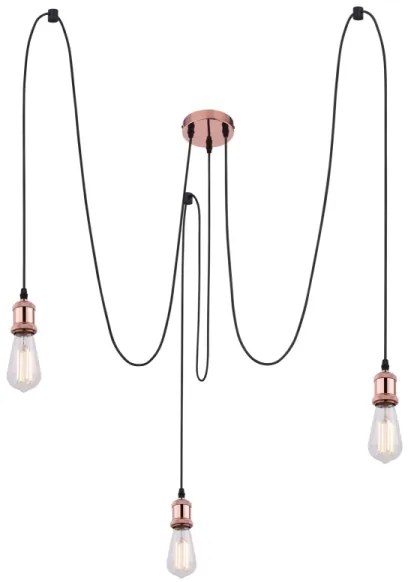 Globo A32-3 - Luster na lanku OLIVER 3xE27/40W/230V pavúk