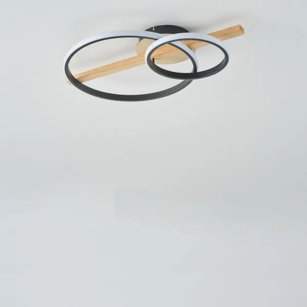 Zuma Line MX3913-2-3BWLT - LED Prisadený luster ALMERIA LED/17W/230V