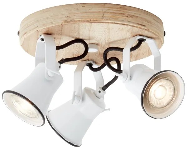 Brilliant - Bodové svietidlo SEED 3xGU10/5W/230V biela/béžová