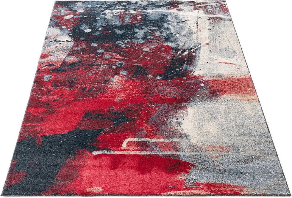 Hanse Home, DOPREDAJ: Kusový koberec Romance Symphony Red, 200x290, viacfarebná, chodba / predsieň