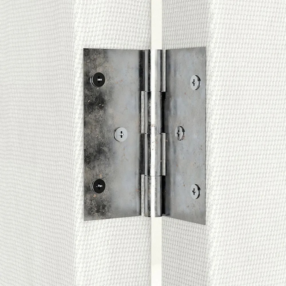 Gario Paraván Orientálny vzor v zlatej farbe Rozmery: 145 x 170 cm, Prevedenie: Otočný paraván 360°