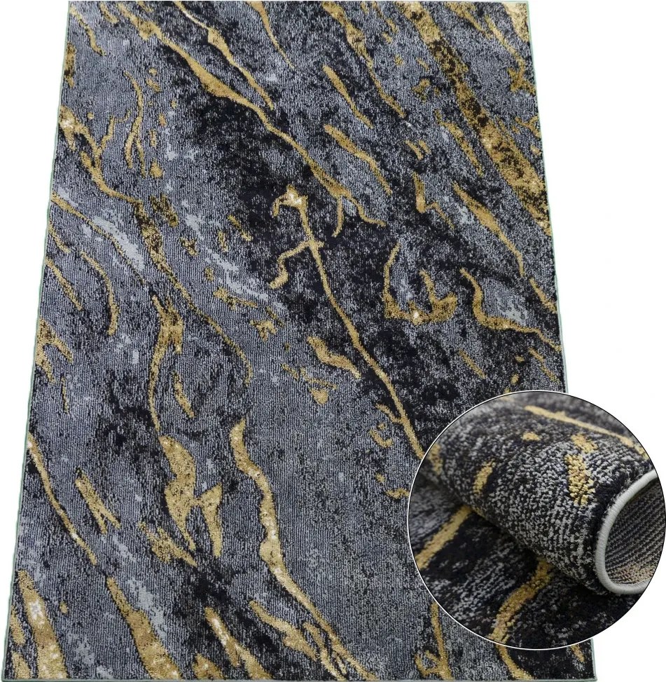 BE Koberec Microsofty 8303 MULTI – viacfarebný obdĺžnikový Rozmer: 120x180 cm