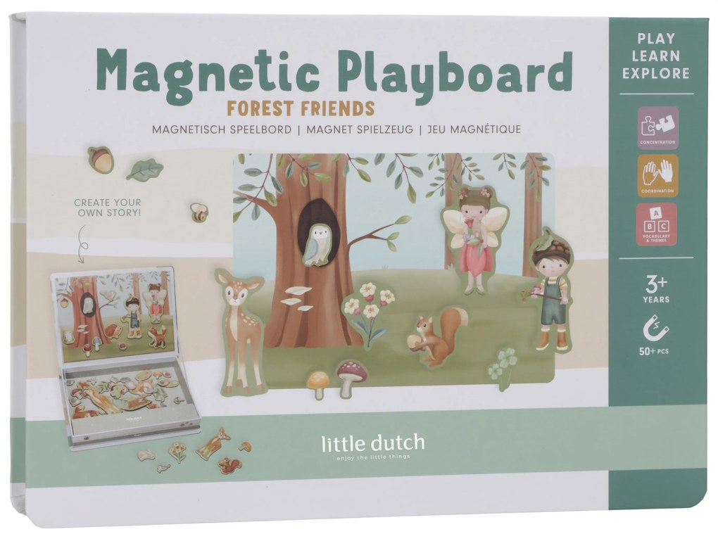 Magnetická hra Forest Friends