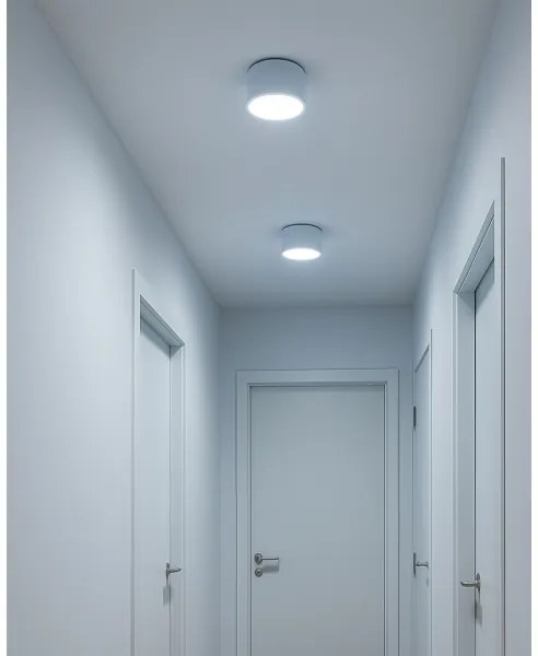LED bodové svietidlo LED/10W/230V 3000/4000/6400K pr. 12 cm biela