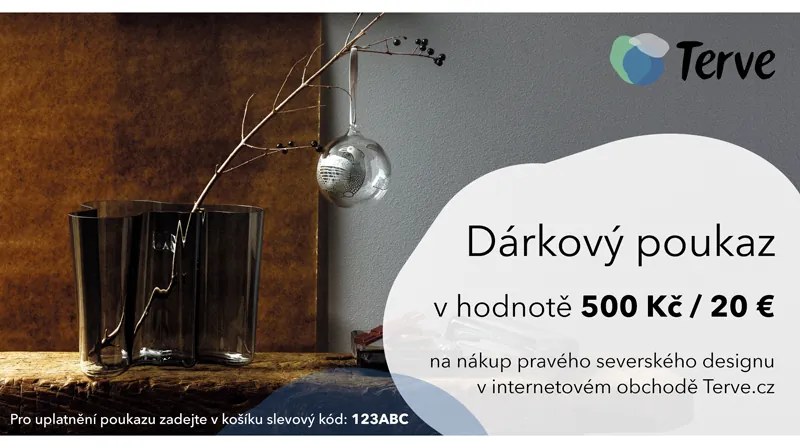 Vianočný darčekový poukaz na 20 €