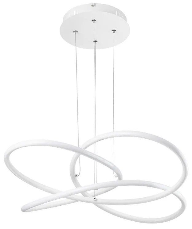 Globo 67201WH-30 - LED Luster na lanku PANDA LED/30W/230V