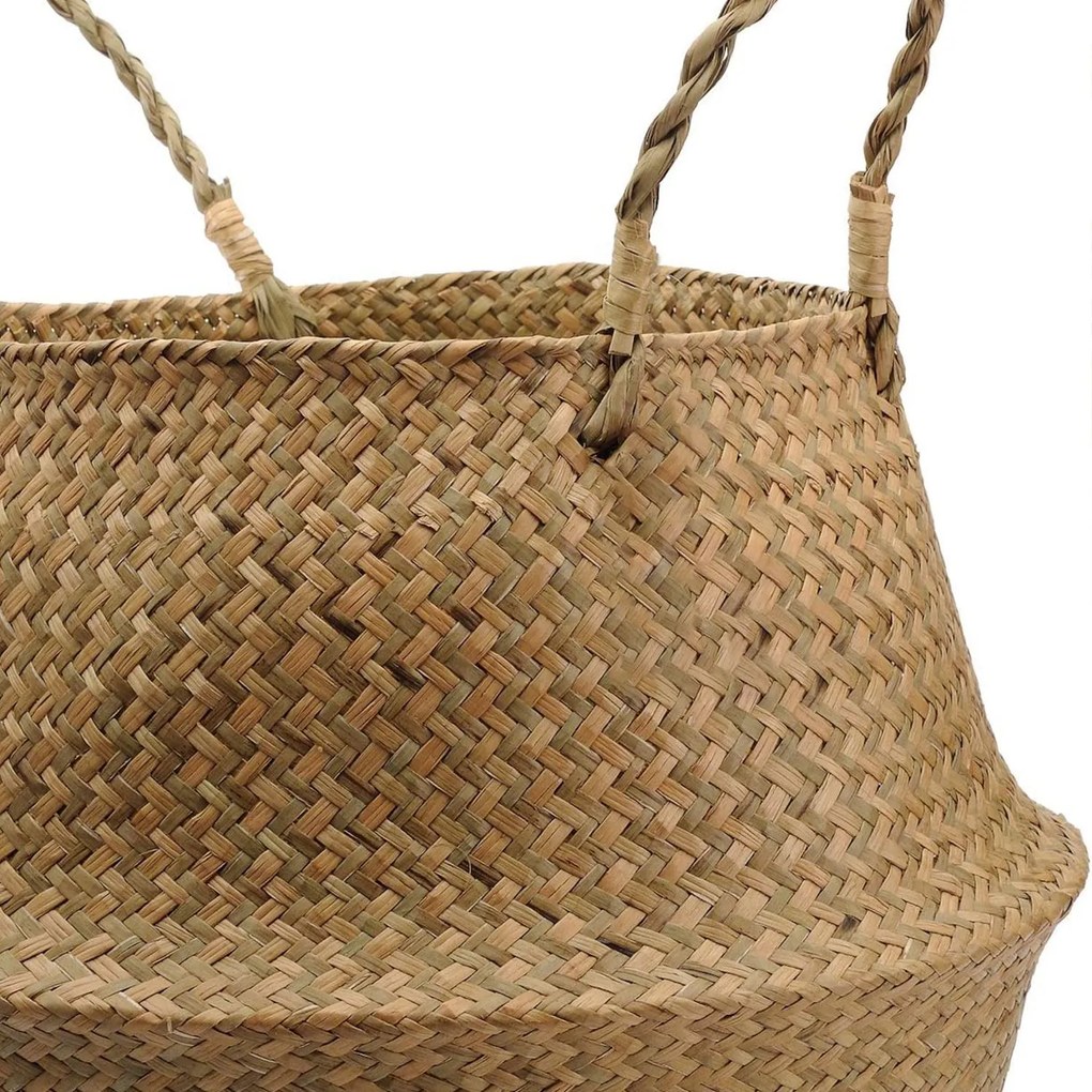 Tutumi Tutumi, pletený prírodný kôš v štýle Boho 381180B, hnedá, HOM-06661