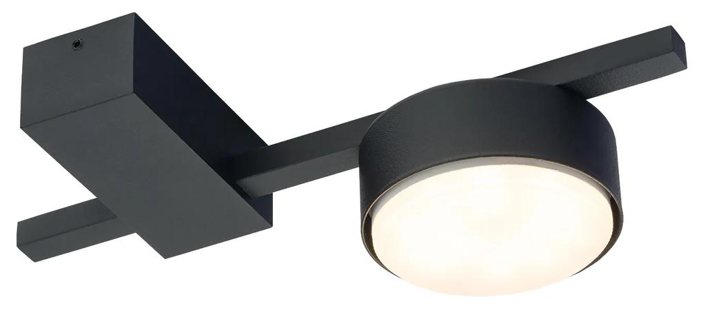 NOWODVORSKI Moderné stropné osvetlenie PILLS, 1xGX53, 8W, čierne