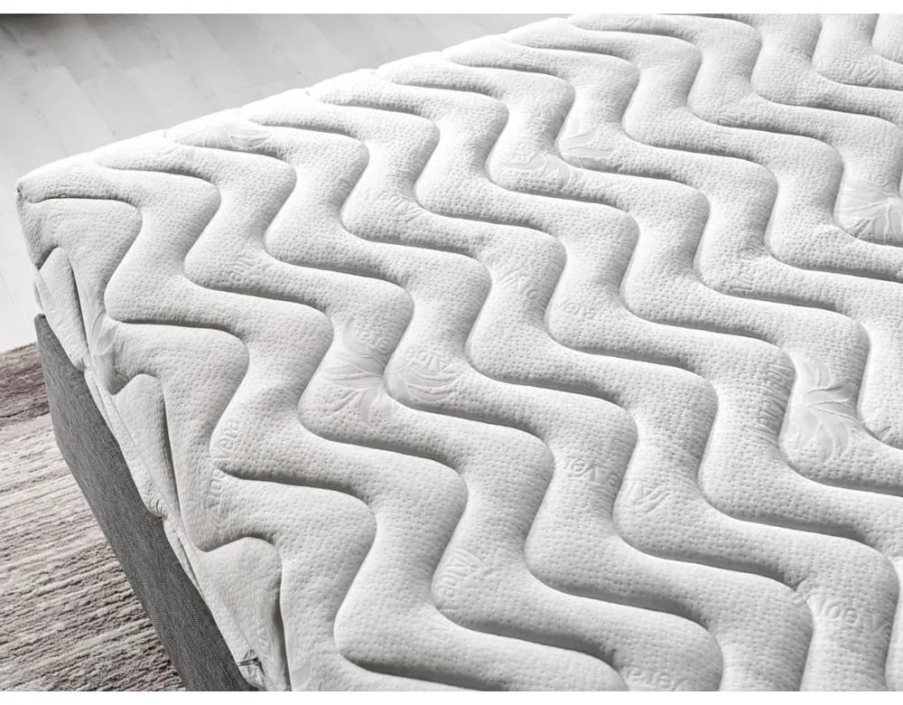 Stredne tvrdý/mäkký pružinový obojstranný matrac 140x190 cm Niron – Kalune Design