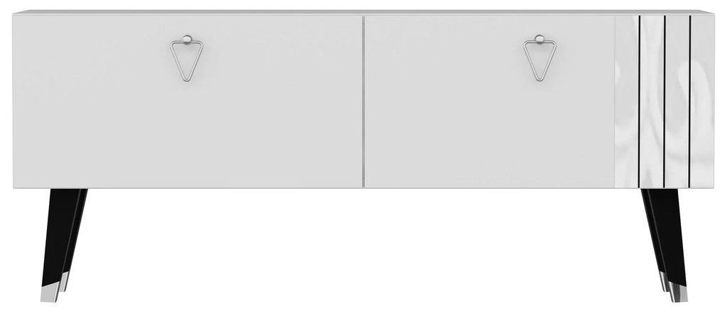 TV stolík/skrinka Nipuni (biela) . Akcia -19%. Vlastná spoľahlivá doprava až k Vám domov. 1095211