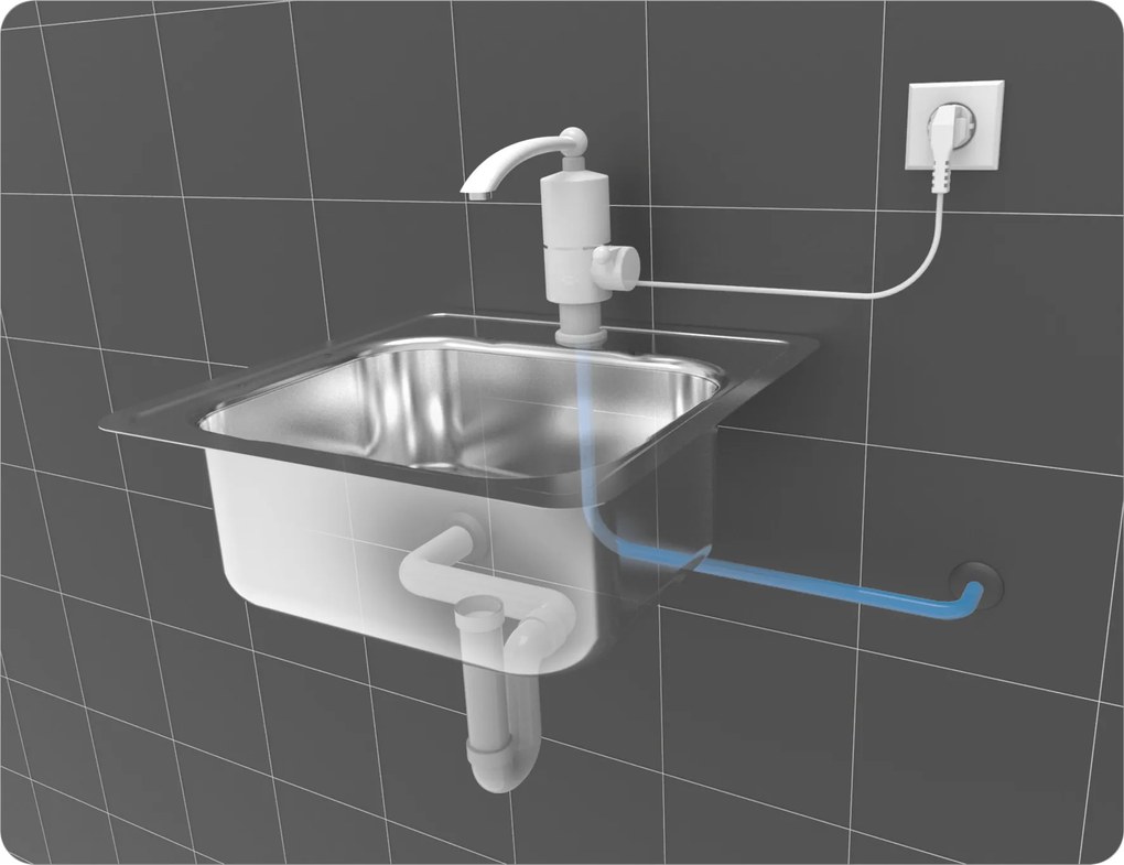 Fala Batéria drezová s elektrickým ohřívačem vody (20cm) TO-75930