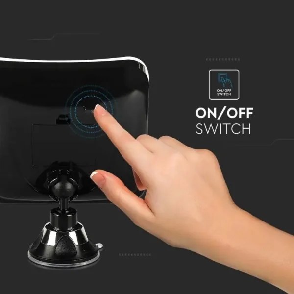 LED Kozmetické zrkadielko LED/3,2W/4,5V 3xAA IP44