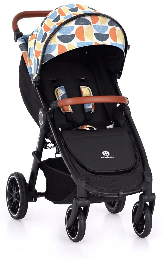 PETITE&MARS kočík Street+ RWS oak + strieška limited 100 retro