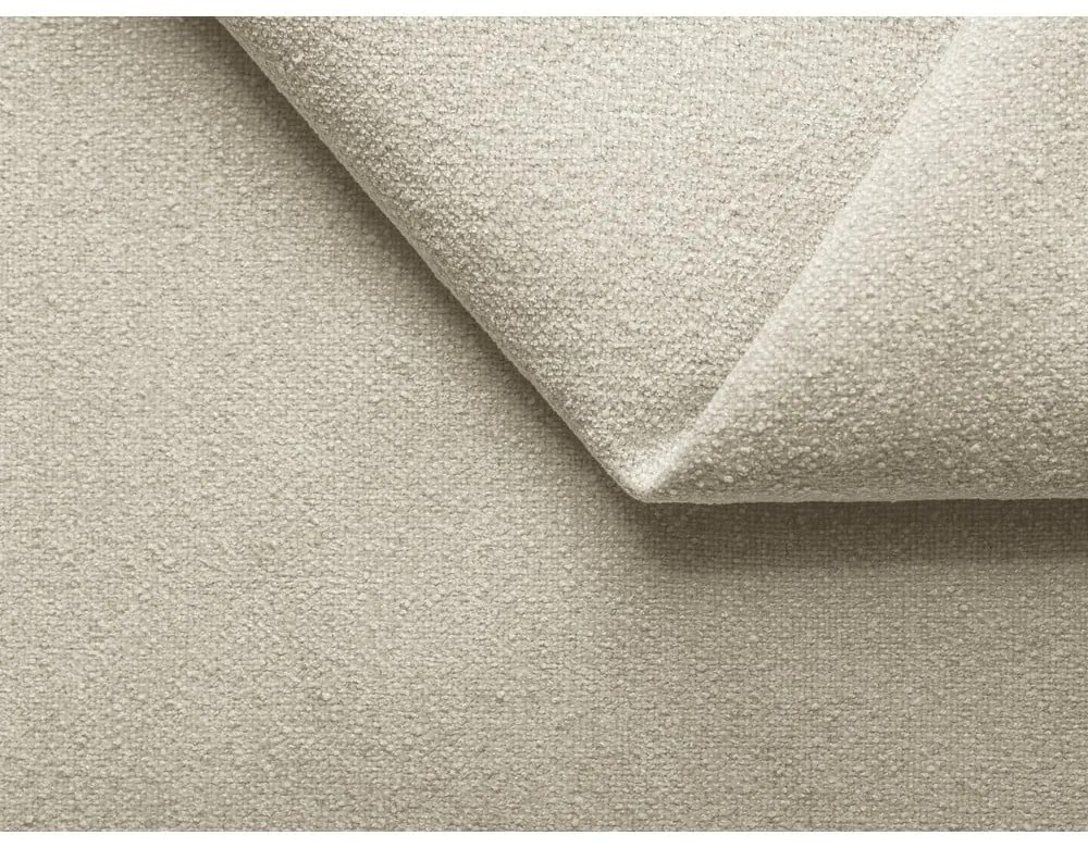 Krémovobiela boxspring posteľ s úložným priestorom 160x200 cm Palta – Makamii