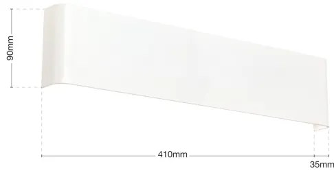 Orion - LED Nástenné svietidlo ACCENT LED/14W/230V biela