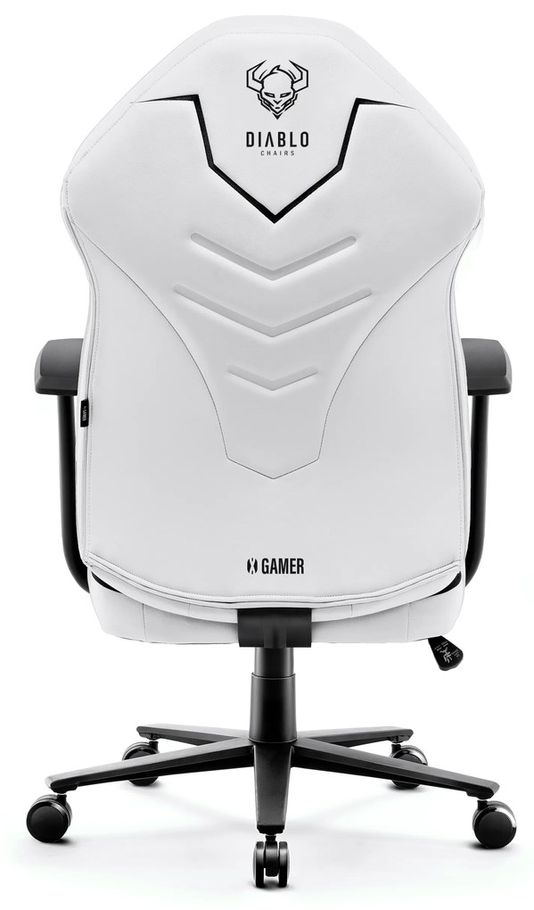 Herné kreslo Diablo X-Gamer 2.0 Normal Size: čierno-biele