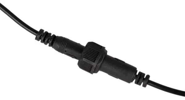 Stmievateľný solárny LED luster na lanku 2xLED/1,8W/3,7V IP44 6500K 2400 mAh + diaľkový ovládač