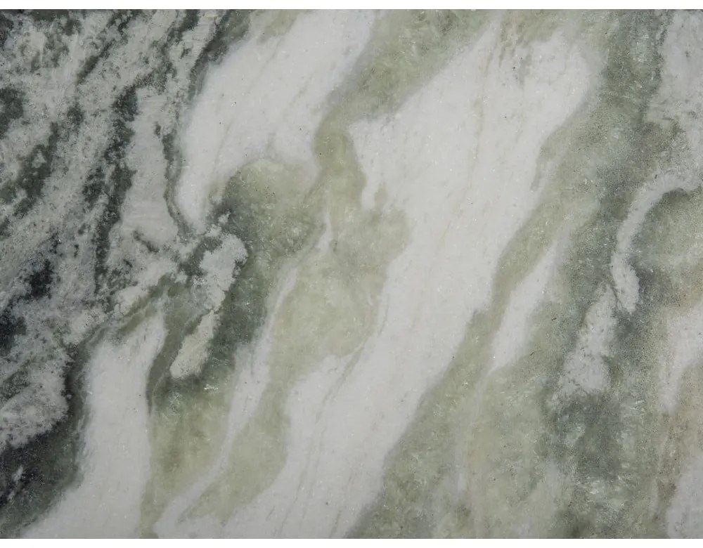 Mramorový okrúhly odkladací stolík ø 40 cm Force – Leitmotiv