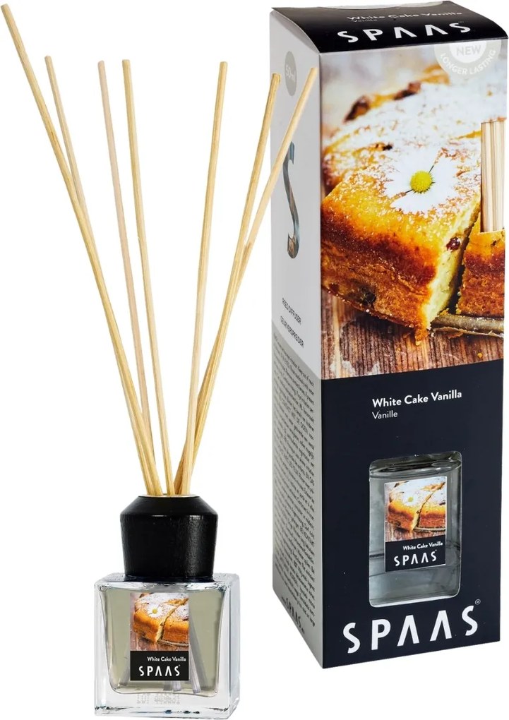 Tyčinkový aroma difuzér WHITE CAKE VANILLA 50 ml