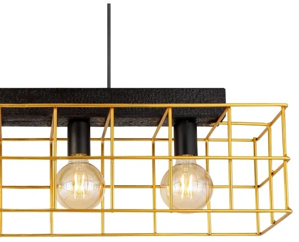 Globo 15530B-4H - Luster na lanku MERRIL 4xE27/60W/230V