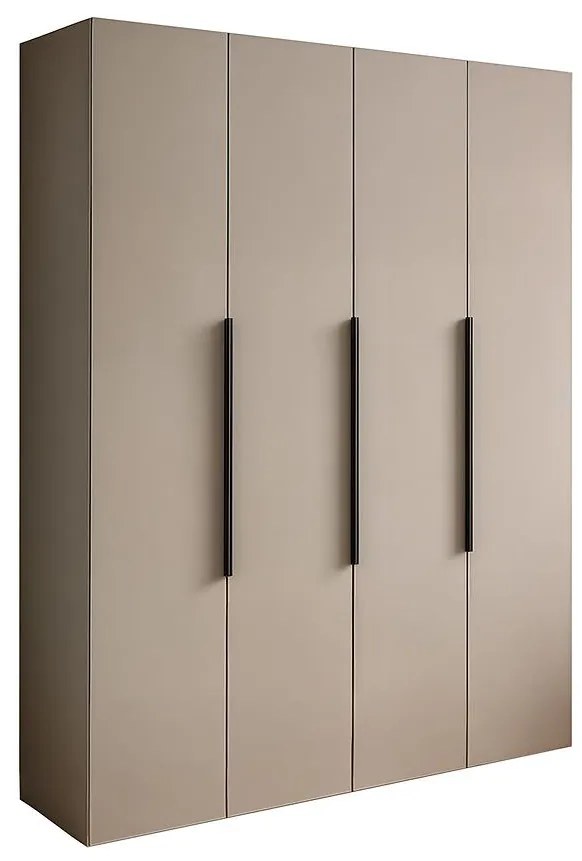 Skriňa Nicea 180 hnedá hlina