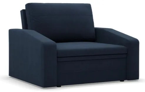 Kreslo ORBIT rozkladacie, granátové