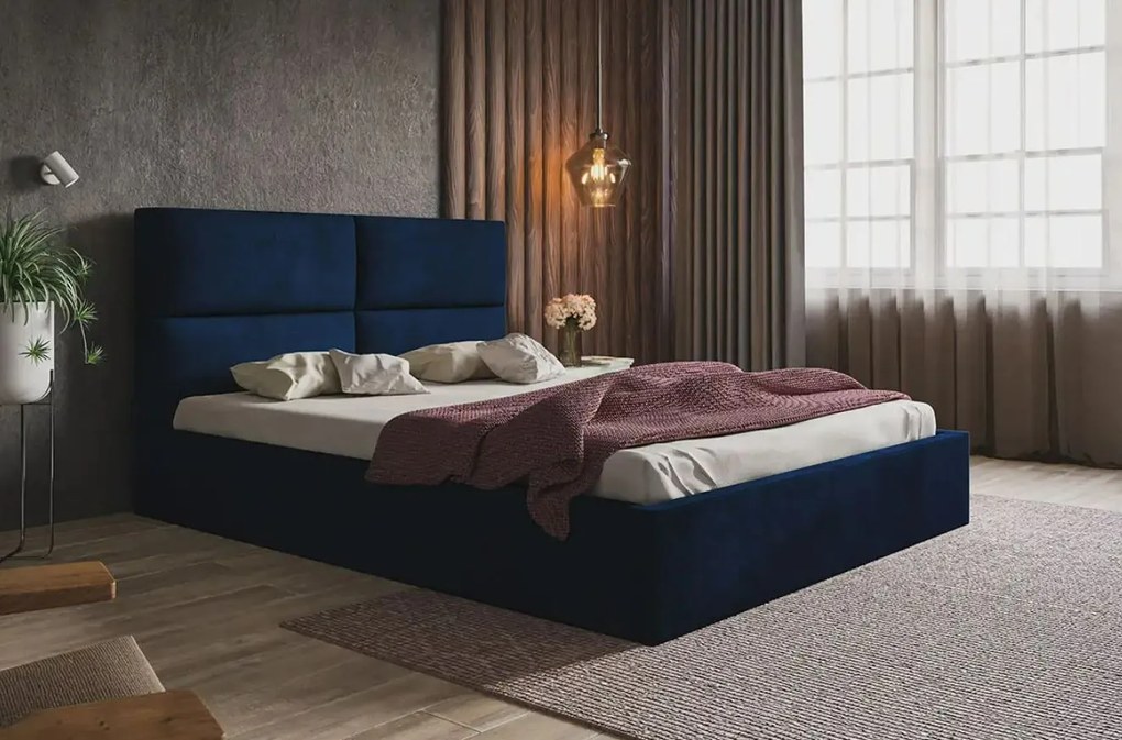 Čalúnená manželská posteľ KENZO 180 x 200