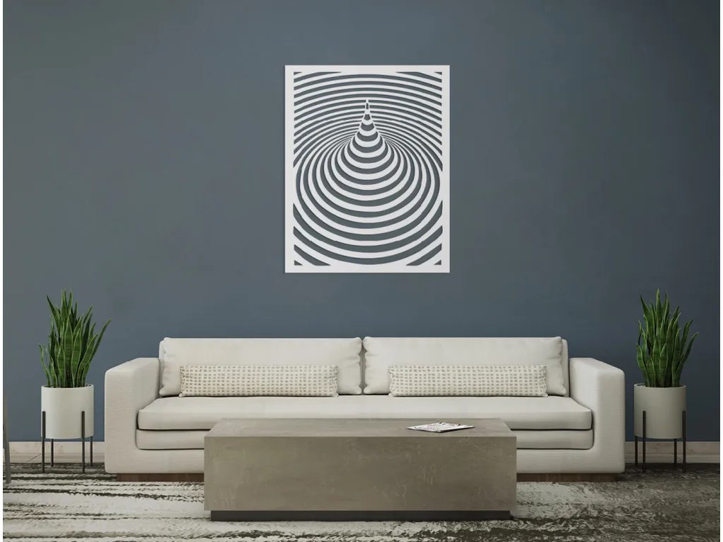 drevko Moderný obraz z dreva Hypnóza Rozmer obrazu: 41 x 32,5 cm, Farba dekorácie: Čierna