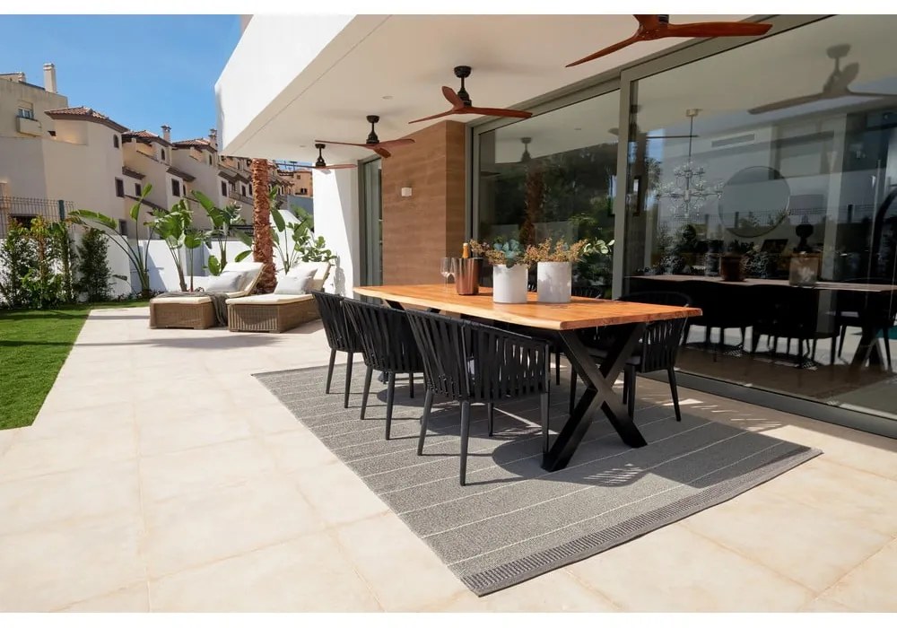 Sivý vnútorný a vonkajší koberec 60x85 cm Belle Concrete – Pappelina