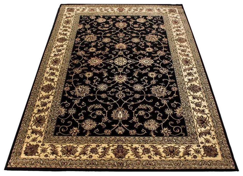 Koberec v čierno-zlatej farbe 240x340 cm Marrakesh – Ayyildiz Carpets