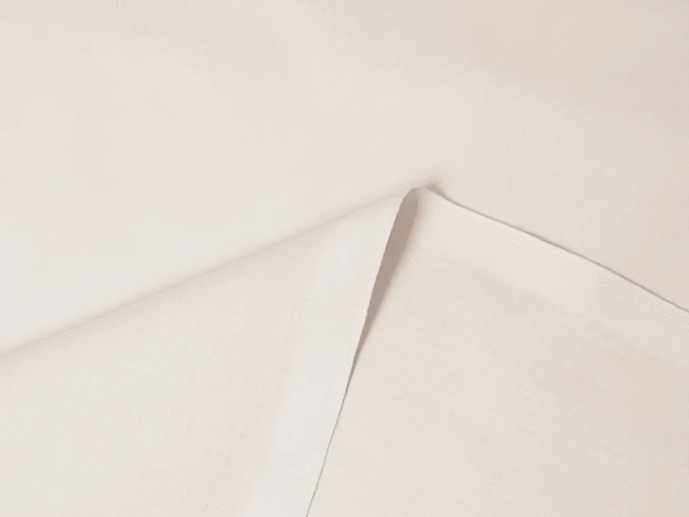 Biante Bavlnená obliečka na vankúš s lemom Torino TON-001 Smotanovo biela 40 x 40 cm