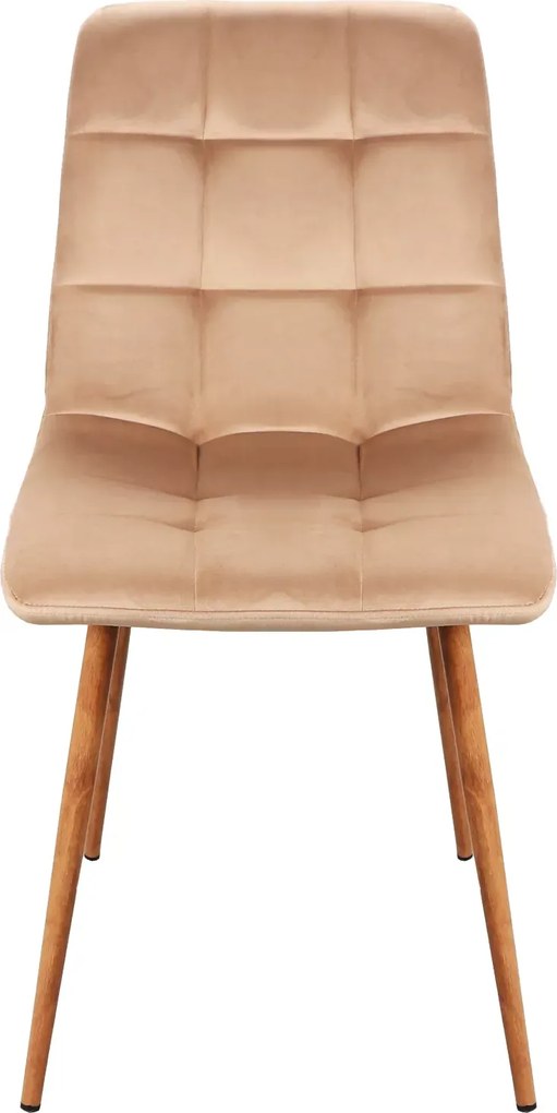 SI Mila D Sametová stolička béžová