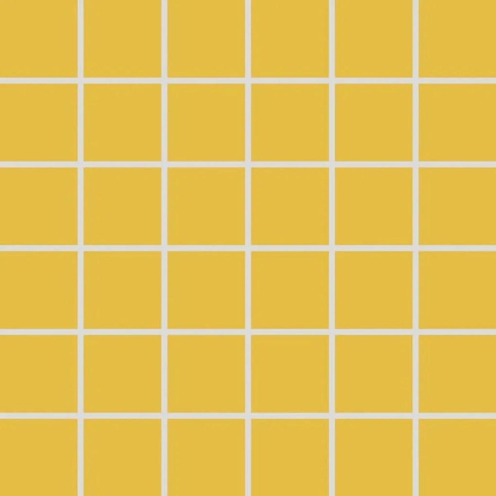 Mozaika Rako Color Two tmavo žltá 30x30 cm mat GDM05142.1